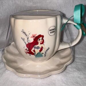 Rae Dunn Ariel Iridescent Mug & Saucer Plate